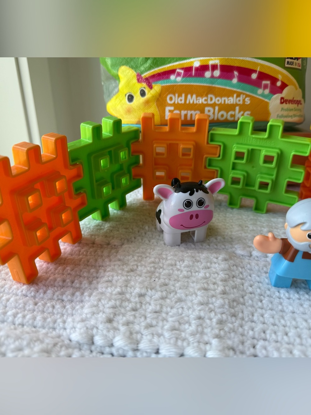 Little Tikes Little Baby Bum Old Macdonald's Farm Blocks set - Picture 4 of 17
